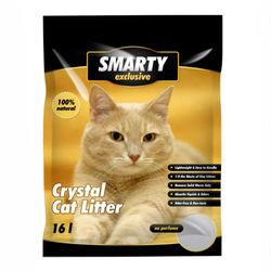 SMARTY exclusive silikátové stelivo 16L bez vůně