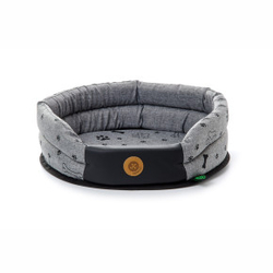 JK pelíšek pro psa Grey Lux XS č.1  vel. 40×37×12cm