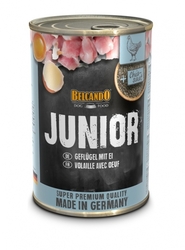 Belcando dog konz. junior drůbeží s vejci 400g