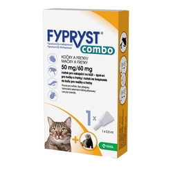 Fypryst combo spot-on 50/60mg kočka a fretka 1pipeta