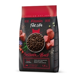 Fitmin cat For Life Castrate Beef 1,8kg new