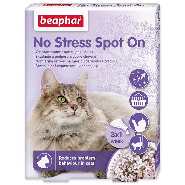 BEAPHAR No Stress Spot On kočka 2,1 ml 
