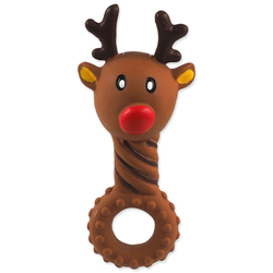 Hračka Dog Fantasy Winter Tale sob latexový pískací 14cm