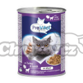 PreVital konz. krůtím a jehněčím v želé, kousky 415g kočka