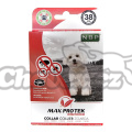 Max Protek repelentní fluorescenční obojek, pes 38 cm