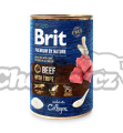 BRIT Premium dog konz.beef,tripes 400g