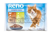 RENO kapsičky pro kočku 4x100g