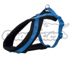 Trixie postroj PREMIUM podšitý L-XL 2,5x70-110cm modrý