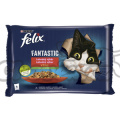 FELIX Fantastic kaps. 4x85g kuře a rajče/hovězí a mrkev