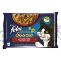 FELIX Sensations Sauces kaps. 4x85g krůta/jehněčí v omáčce
