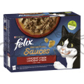 FELIX Sensations Sauces kaps. 12x85g hov/jeh/krůta/kachna v omáčce