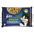 FELIX Sensations Sauces kaps. 4x85g treska/sardinky v omáčce