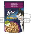 FELIX Sensations Jellies kaps. 85g kachna v želé se špenátem