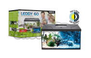 Akvárium set AQUAEL LEDDY Day & Night 60 BIOFS černé (54l)