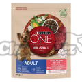 Purina ONE Dog mini adult beef/rice 800g