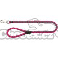 Trixie Vodítko CAVO 1m/12mm fuchsie/grafit