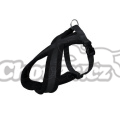 Trixie postroj PREMIUM podšitý L 2,5cmx60-100cm černý