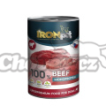 IRONpet Dog Beef (Hovězí) 100 % Monoprotein, konzerva 400g