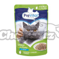 PreVital sterilní drůbeží v omáčce kapsička pro kočky 100g