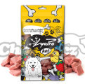 Lyopro DOG Kuřecí kostky s jahodou mrazem sušené 50g