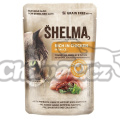 Shelma kaps.kočka kuřecí,rajče,bylinky 85g