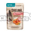 Shelma kaps.kotě losos/rakytník 85g