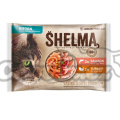 Shelma kaps.kotě 4x85g losos,krůta