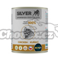 IRONpet Silver Dog Kuřecí 100% masa, konzerva 800g