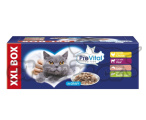 PreVital kočka Gigabox mix příchutí v omáčce, kapsa 48x100g