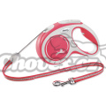 FLEXI vodítko New Comfort lanko červená M 5m/20kg