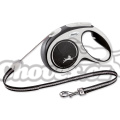 FLEXI vodítko New Comfort lanko černá M 5m/20kg