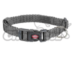 Trixie Obojek Premium 22-35cm/10mm grafit