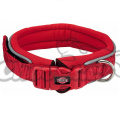 Obojek PREMIUM nylonový, podložený neoprenem L-XL 55-61/3cm - červený
