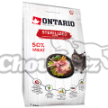 Ontario Cat Sterilised Lamb 6,5kg