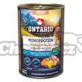 Ontario konz. monoprotein krůtí pate s batáty 400g