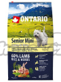 ONTARIO Senior Mini Lamb & Rice 6,5kg