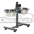 Misky na stojanu - psí bar 50cm/2,8l-24cm