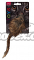 Hračka myš plyšová Gigant s catnipem 21cm/1ks