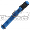 Obojek DF Classic modrý XS 21-30cm/1cm