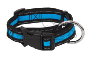 Obojek DOG FANTASY Neoprene modrý M