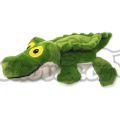 Hračka DF Silent Squeak krokodýl zelený 30cm