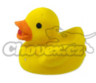 Hračka DF Latex kachna žlutá 5,5cm/1ks