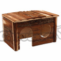 Domek SMALL ANIMAL dřevěný s kůrou 28x18x16cm