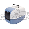 WC toaleta pro kočku FERPLAST PRIMA CABRIO MODRÁ 40x52x38cm