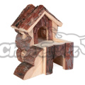Trixie domek Bjork pro hlodavce 15x15x16cm
