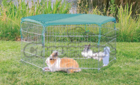 TRIXIE síť se sluneční clonou k ohrádce pro králíky 6250/6253