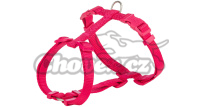 Trixie PREMIUM H-postroj XS-S 30-44 cm/10 mm,- fuchsie