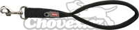 Krátké vodítko PREMIUM, M-XL: 37 cm/25 mm, černá
