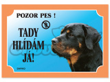 Cedulka Rottwajler