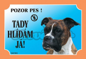Cedulka Boxer německý
